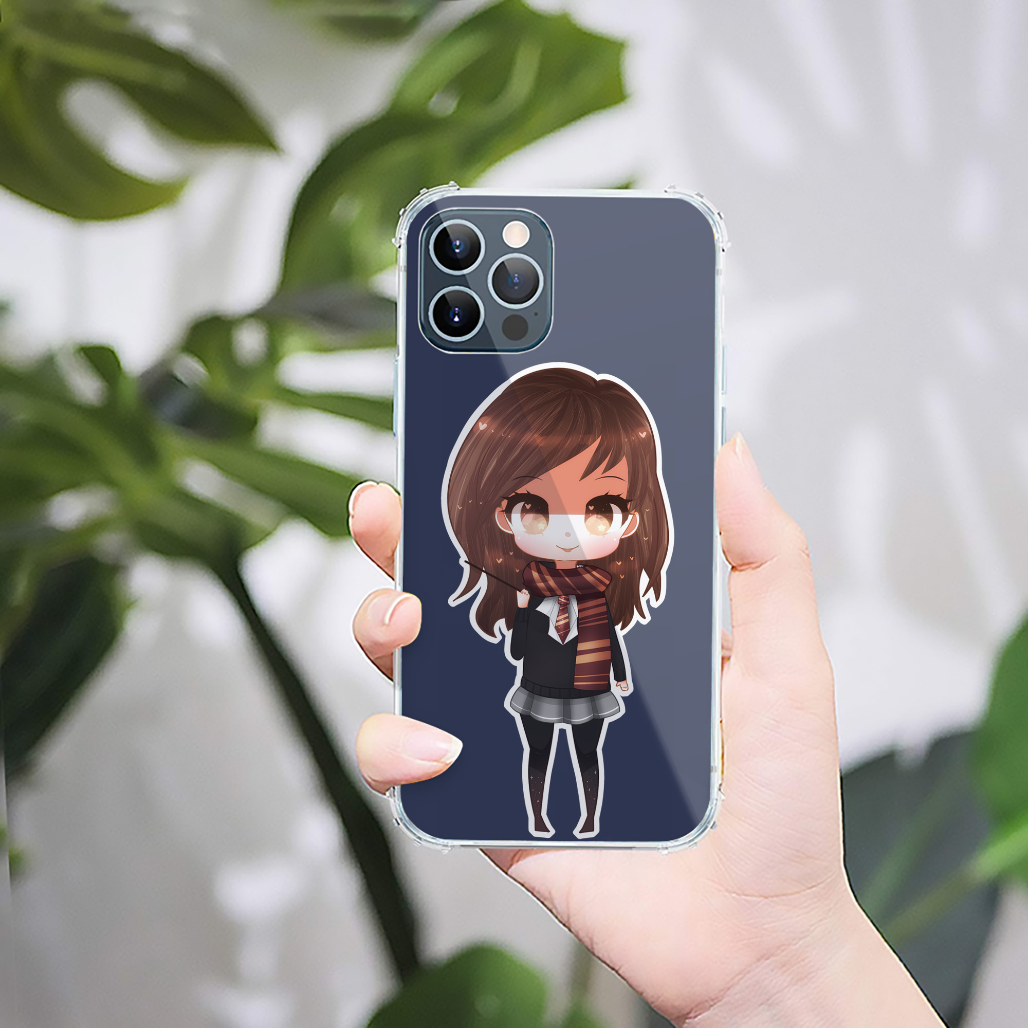 （画像用） Harry Potter ハリー・ポッターシリーズ 【iPhone 12シリーズ対応】透明スマホケース（クリアソフトケース）
